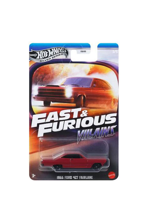 HOT WHEELS Fast & furious Villains 1966 Ford 427 Fairlane JBY36