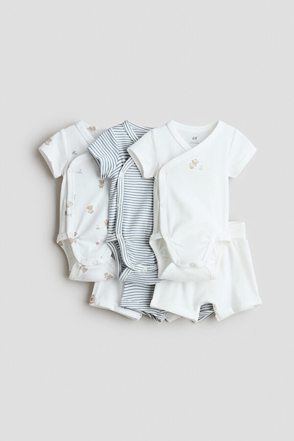 H&M 6 Parçalı Jarse Set