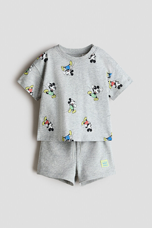 H&M 2 Parçalı Baskılı Set