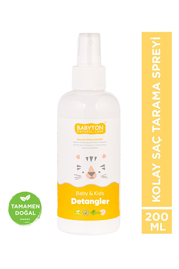 BABYTON Doğal Kolay Saç Tarama Spreyi 200 ml