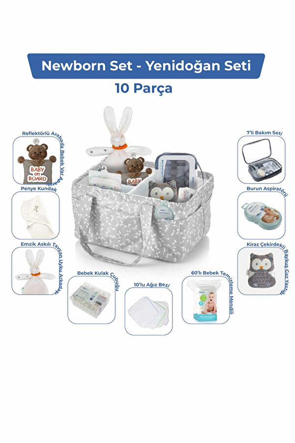Babyjem Yenidoğan Bebek Hediye Seti 10 Parça