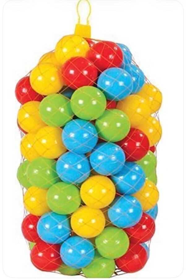 bs bellss accessory 100lü Karışık Renkli 6Cm Havuz Topu
