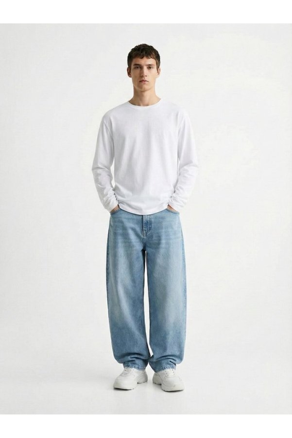 Ltb Basic White Sweatshirt