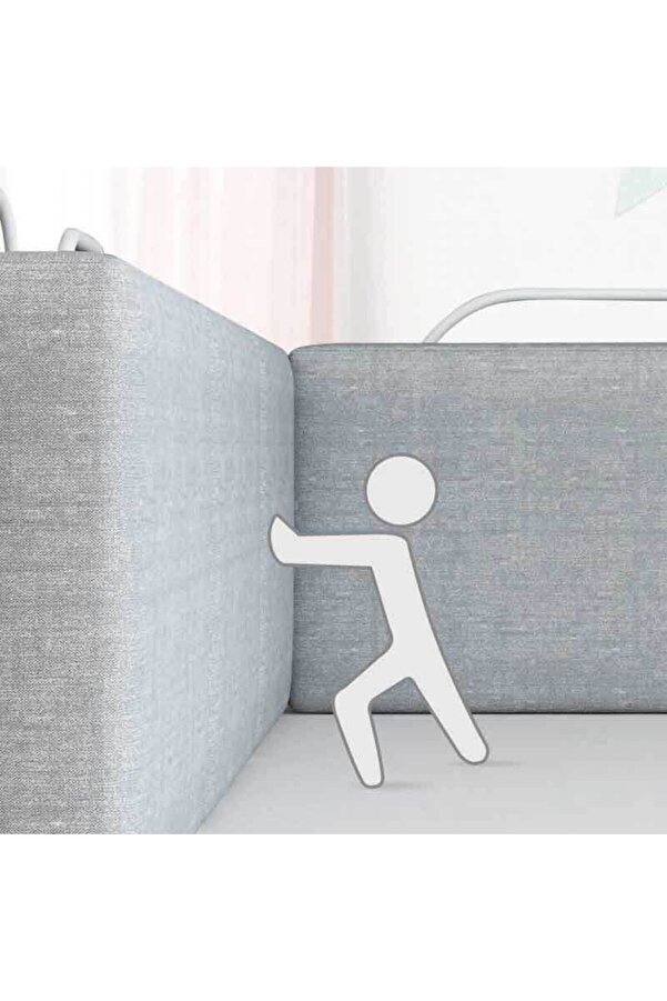 Ancare 200 Cm Serenity Xl Yeni Nesil Yatak Bariyeri Korkuluğu Midex (4 Blok)