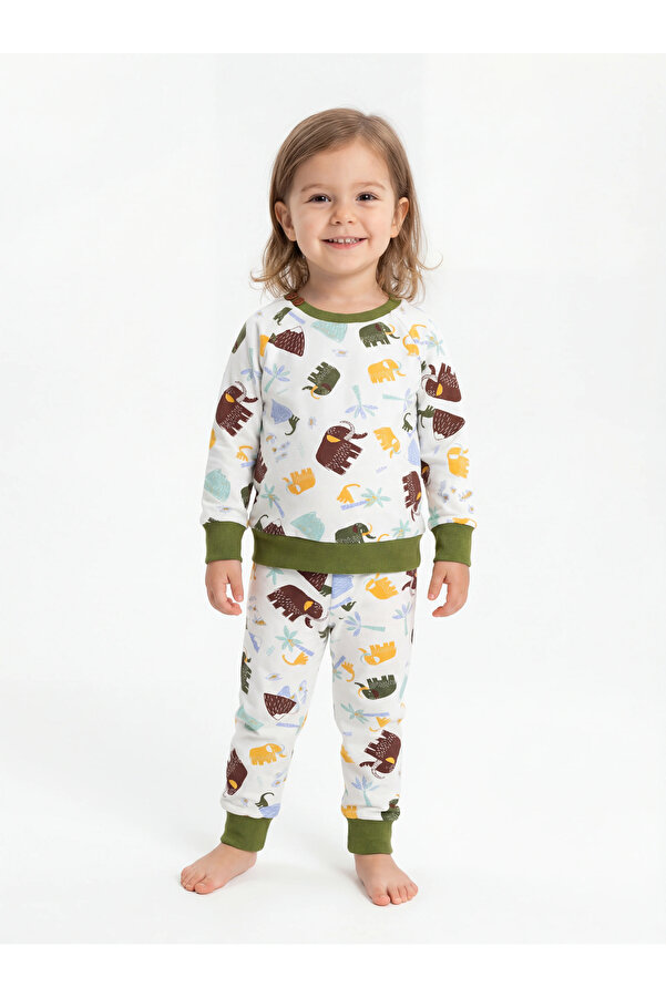 HLM Collective Dino baby çocuk pijama takımı