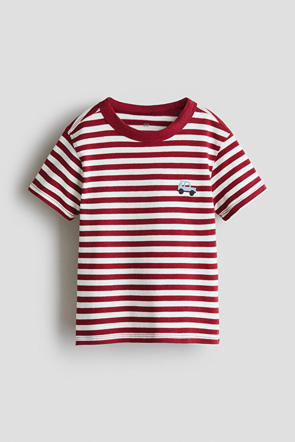 H&M İşleme Detaylı Tişört