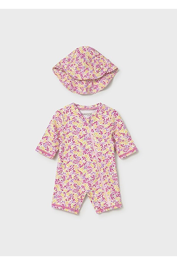 Mayoral 6-18 AY ARASI MAYO ŞAPKA SET - PEMBE