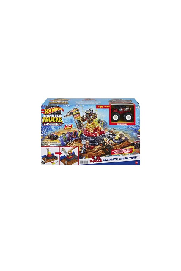 HOT WHEELS HNB96 Monster Trucks Muhteşem Çarpışma Arenası
