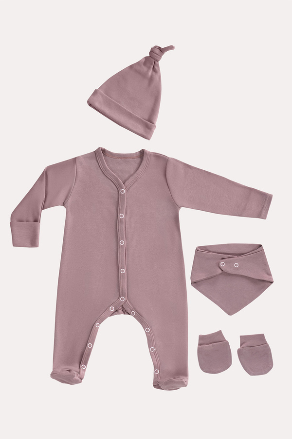 MAMA PADRE Rosa Yenidoğan Mini Set - 4 Parça