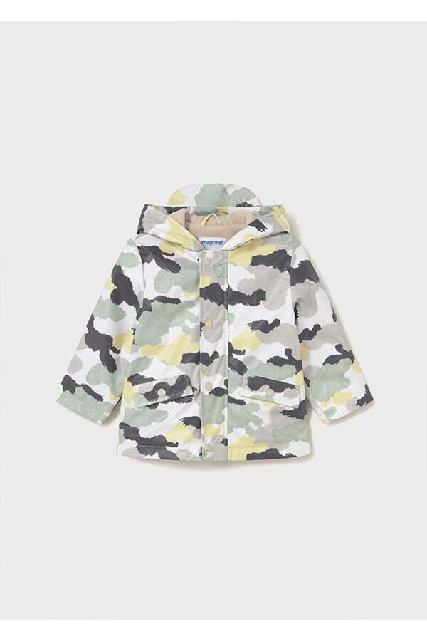 Mayoral Kışlık Erkek Bebek Ceket Yağmurluk - Yeşil