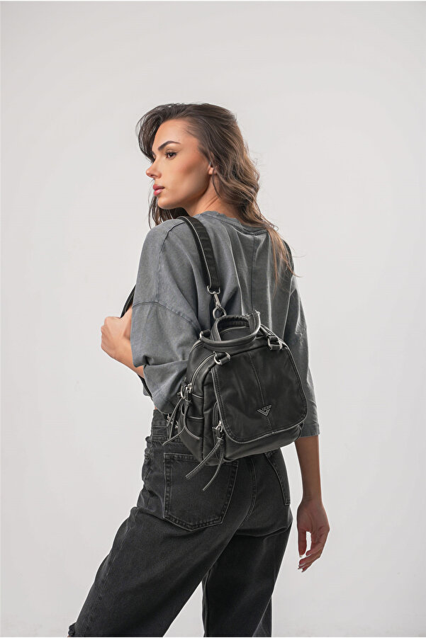 ÇÇS 18075 Kadın Omuz Ve Sırt Çantası