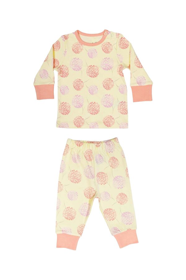 OrganicKid Mix Bebek Somon Pijama Takımı