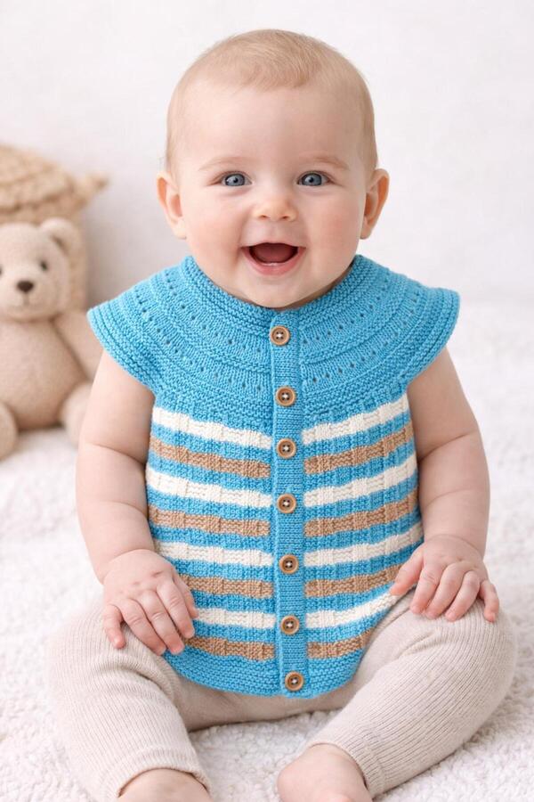 A-R 01-02 Yaş Bebek Yeleği