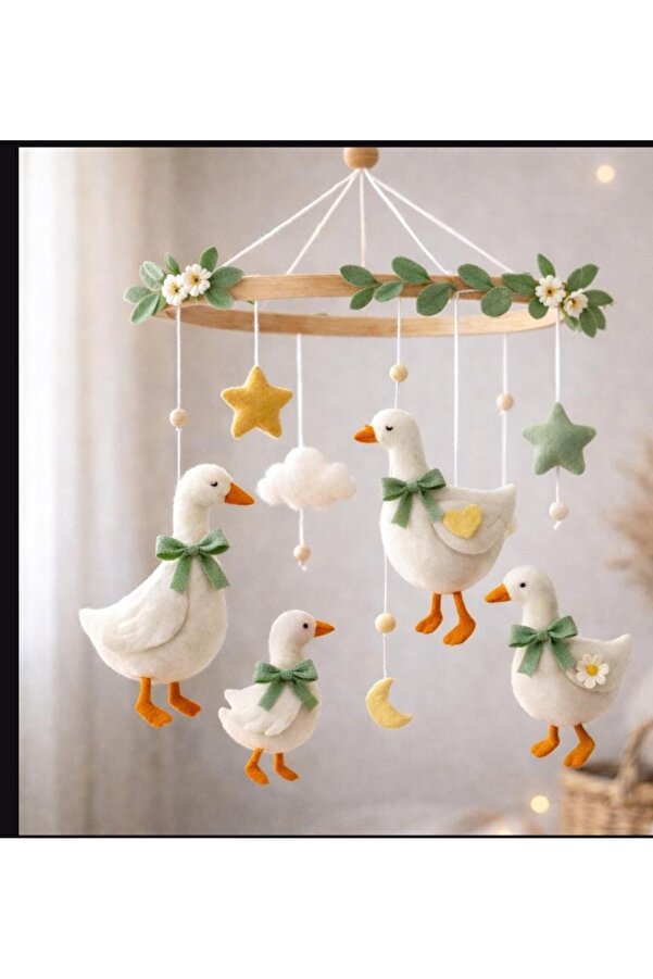 Duygunun Keçe Tasarımı Keçeden bebek dönencesi müziksiz