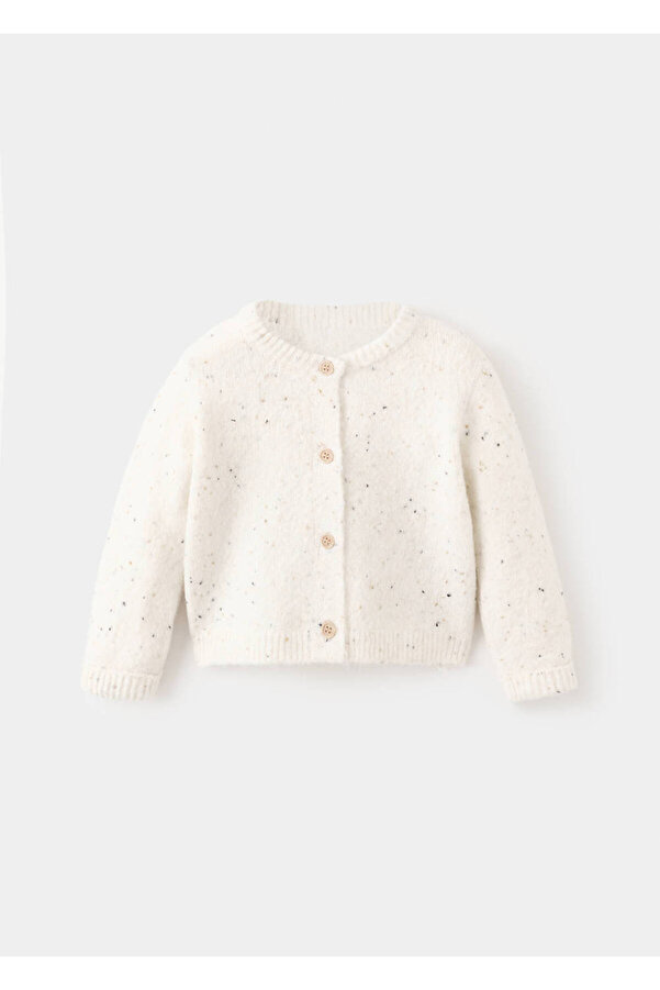 MANGO Baby Desenli triko hırka