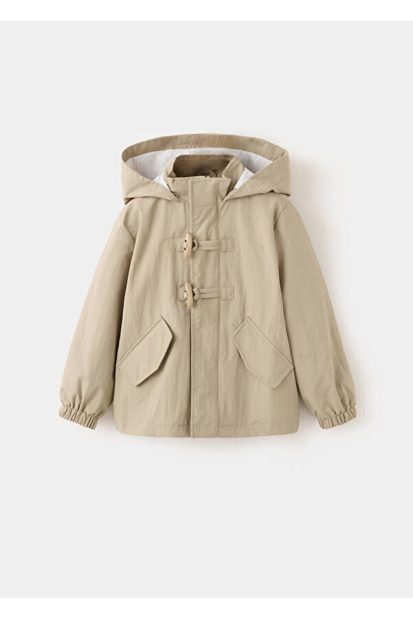 MANGO Baby Kapüşonlu ceket