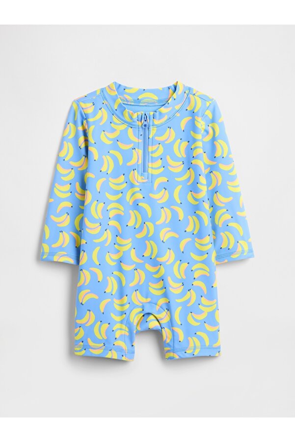 GAP Bebek Açık Mavi Güneş Korumalı Tulum Mayo