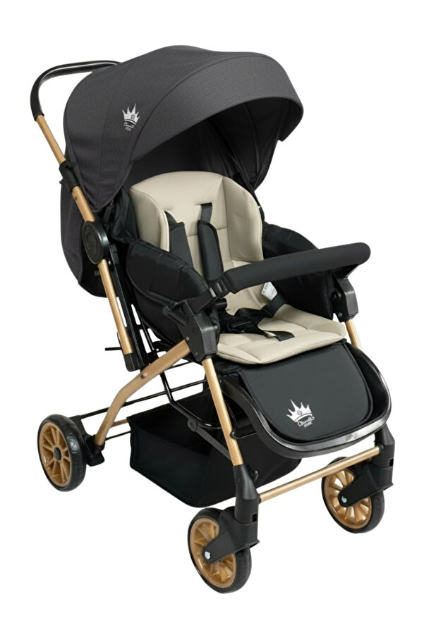 4 Baby Olympus Gold Kahve Çift Yönlü Bebek Arabası Taşıma
