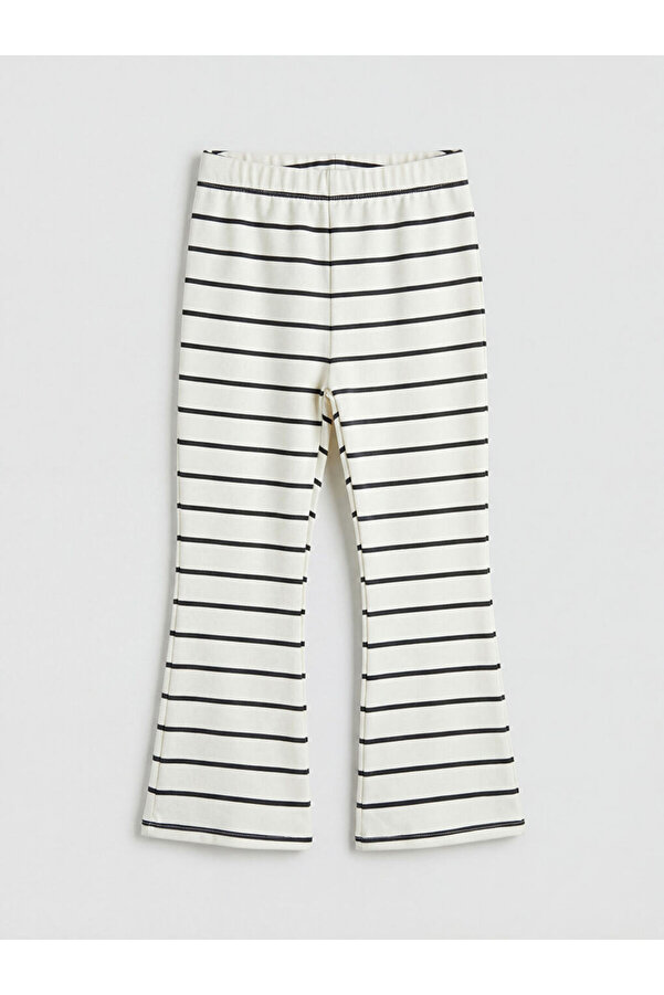 LC Waikiki Timeless Clothing & Zamansız Seçimler Çizgili Kız Bebek Tayt Pantolon