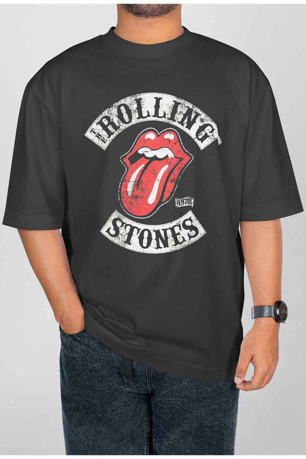 buzagi tasarım ürünleri Van Halen Digital Print Oversize Unisex T-Shirt