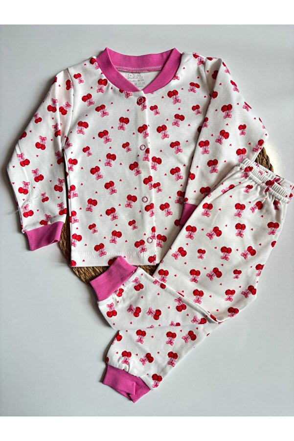 Seçkin Baby Kiraz Desenli Pijama Takımı