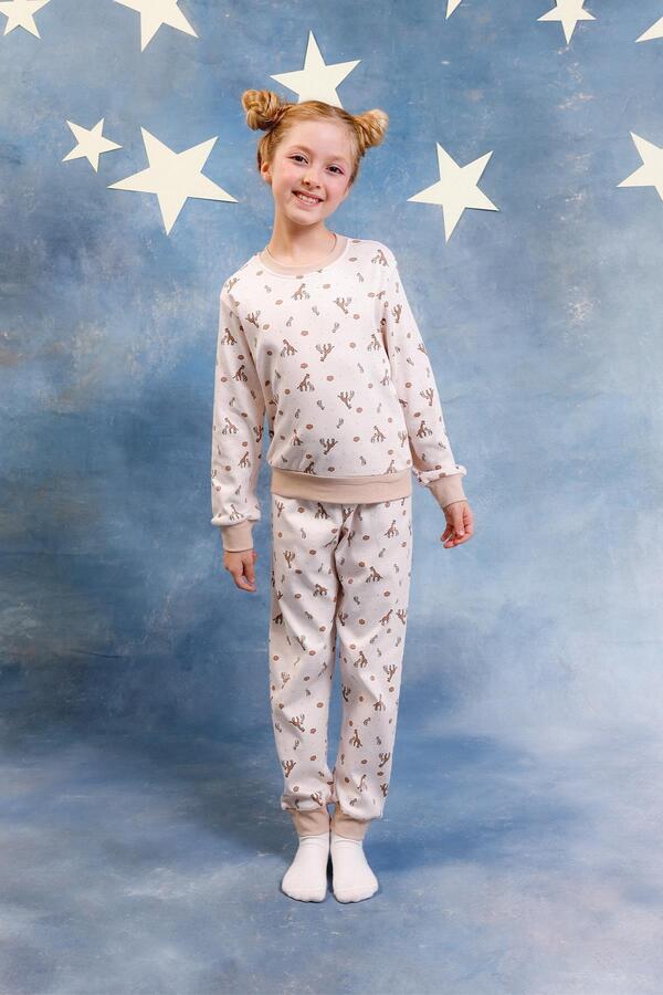 Perendi Kız Çocuk %100 Pamuk Pijama Takımı