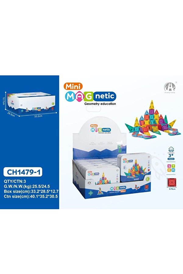 Magnetic Orijinal Blok Chuagn Huang Mini Manyetik Yapı Blokları seti