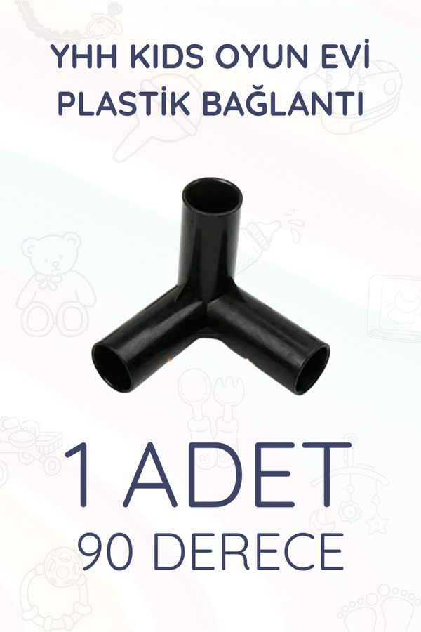 YHH Kids Plastik Bağlantı Seti CasaMio Oyun Evi Uyumlu (10 Parça)