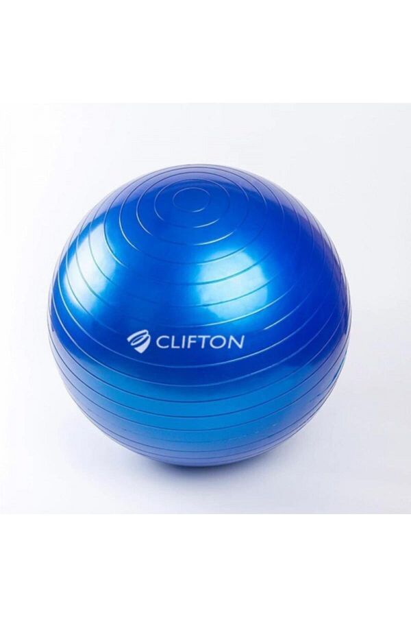 Clifton Blue 65 cm Ball with Herniated Disc Slip and Hip Knee Problems Solution Trendyol