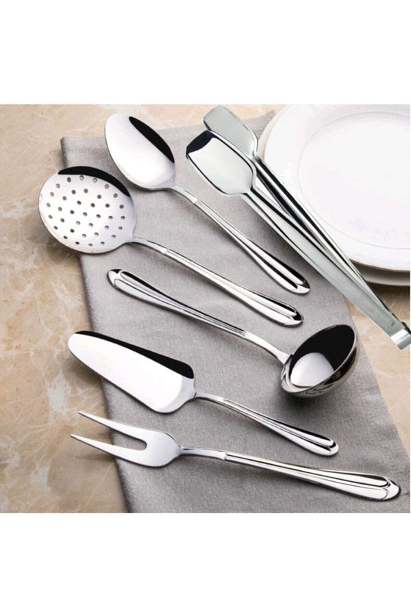 Nehir-Saray 6 Piece Simple Serving Set, Serving Set 1