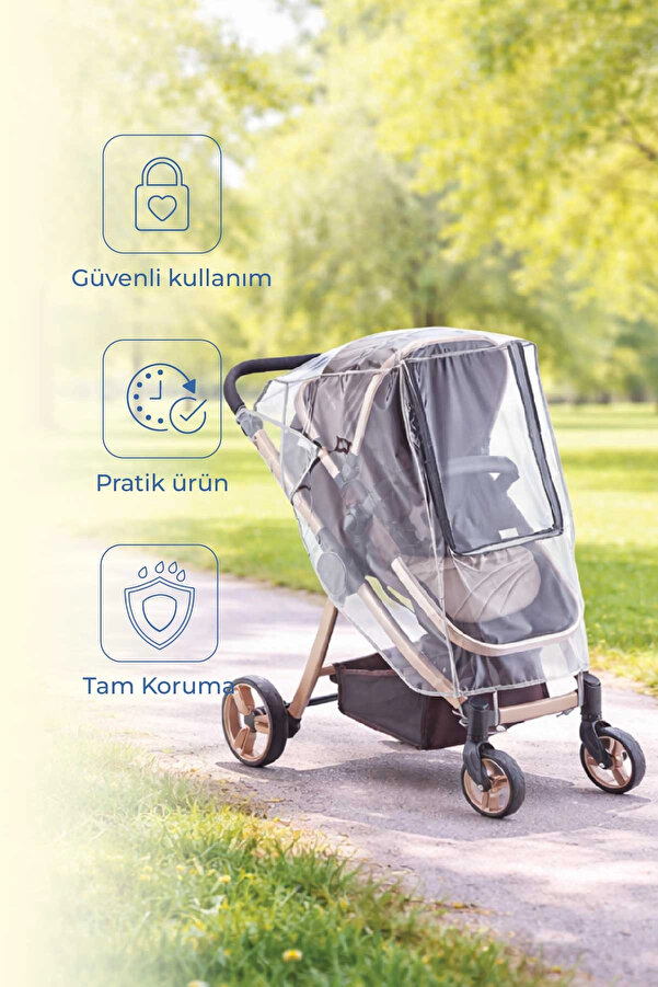 Babyjem Bebek Arabası Yağmurluğu