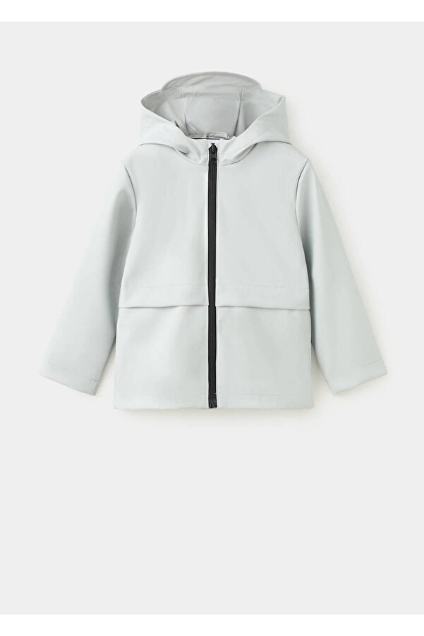 MANGO Baby Kapüşonlu su geçirmez parka