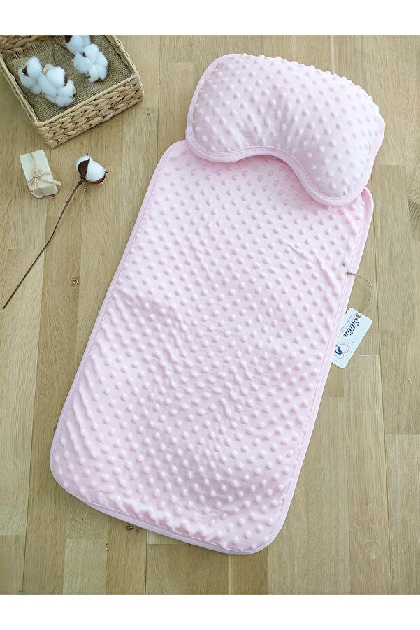Sitilin Kız Bebek Pembe Nohut Yastıklı Alt açma STL5108