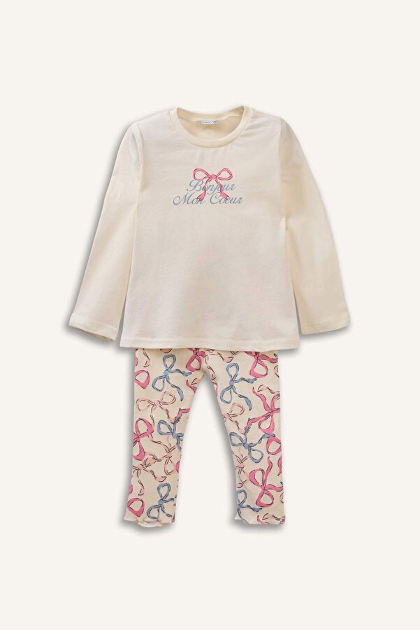 Defacto 2'li Pijama Takımı Kız Bebek H2653A526SP