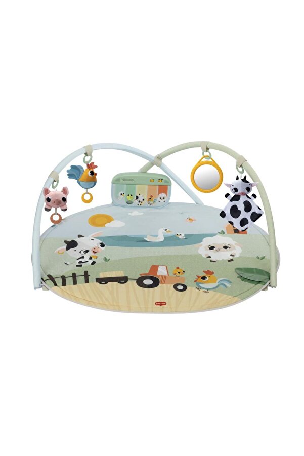 Tiny Love 0-3 Yaş Jimnastik Merkezi Müzikli Aynalı Oyun Halısı (Farmers Koleksiyonu)