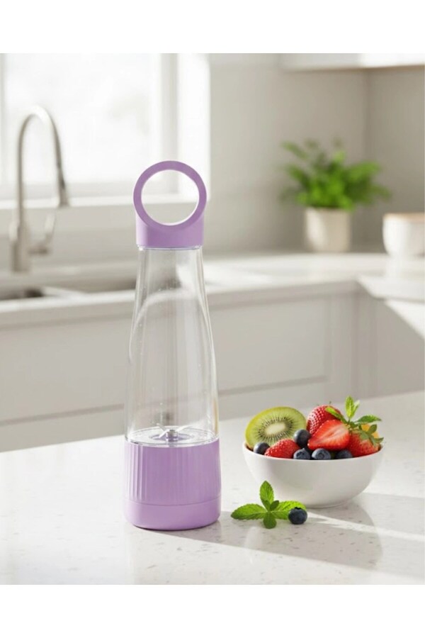 Pazarcan Usb Şarjlı Taşınabilir Smoothie Blender 400 Ml