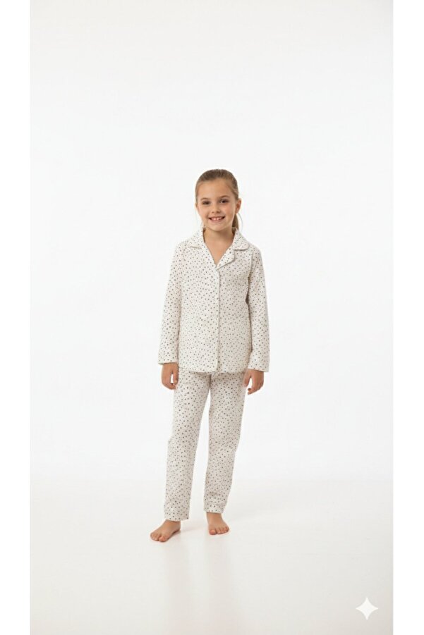 PembeMavi Baby Collections ÇİZGİLİ RENKLİ SÜET ÇOCUK PİJAMA TAKIMI