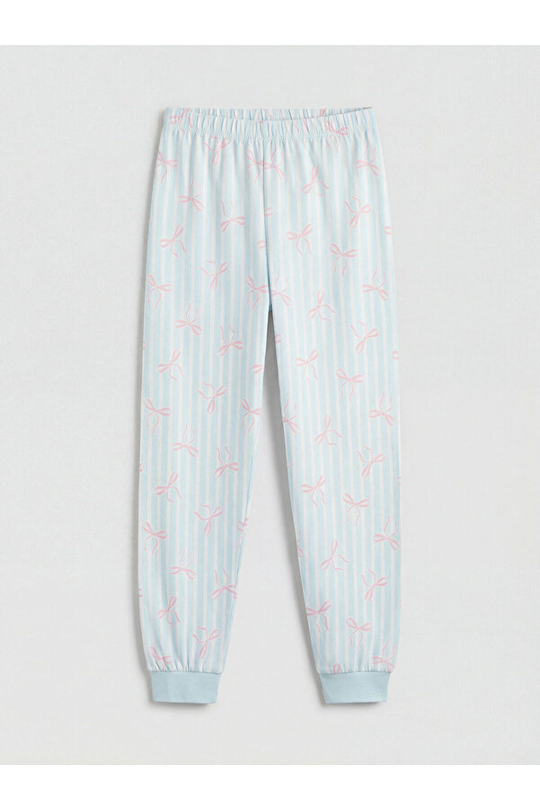 LC Waikiki Vizyon Yeni Sezon Fiyonk Baskılı Kız Çocuk Pijama Altı