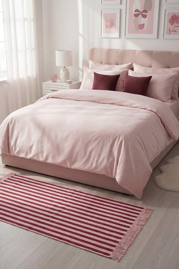 Trendyol Home Stripe Patterned Woven Rug with Tassel Detail 80X150Cm Tphss26Çl00001