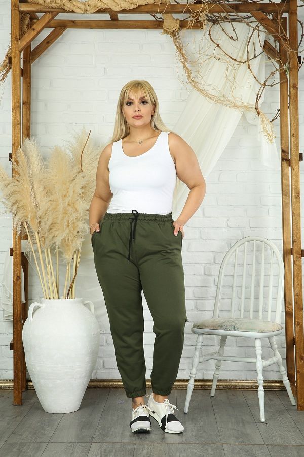 Plus size sweatpants discount and tops