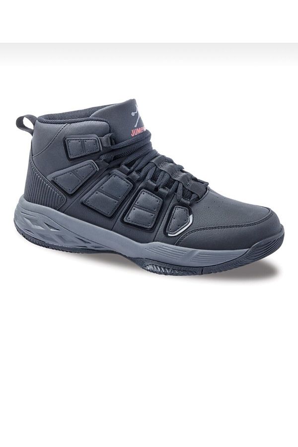 Jump 26626 Men s High Top Basketball Shoes Black Trendyol