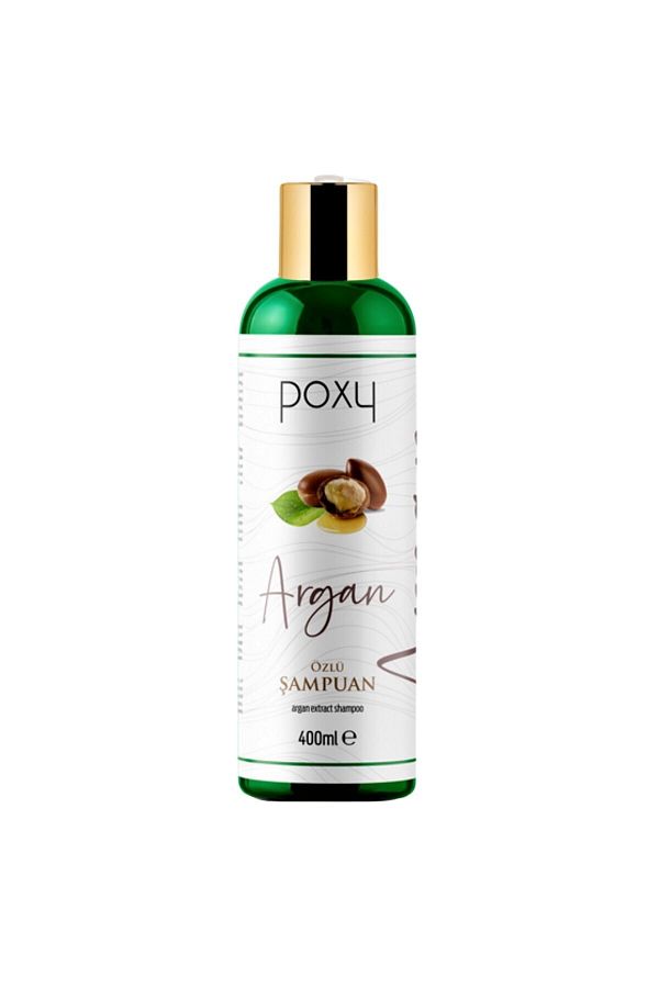 Poxy-400 ml Argan Extract Shampoo for All Hair 1