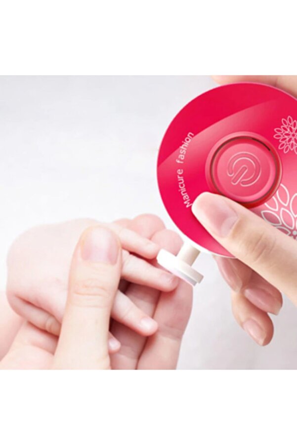 Schulzz Yenidoğan Bebek/ Pembe Çocuk Pilli Tırnak Törpüsü