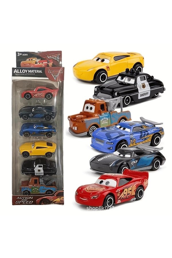 Choice A Pixar Cars McQueen Mater Mack Uncle Truck Alloy Diecast Car 1:55 Model Radiator Springs Town 11/6.