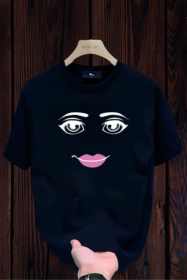 donamod Face Man T-Shirt White Unisex Tshirt