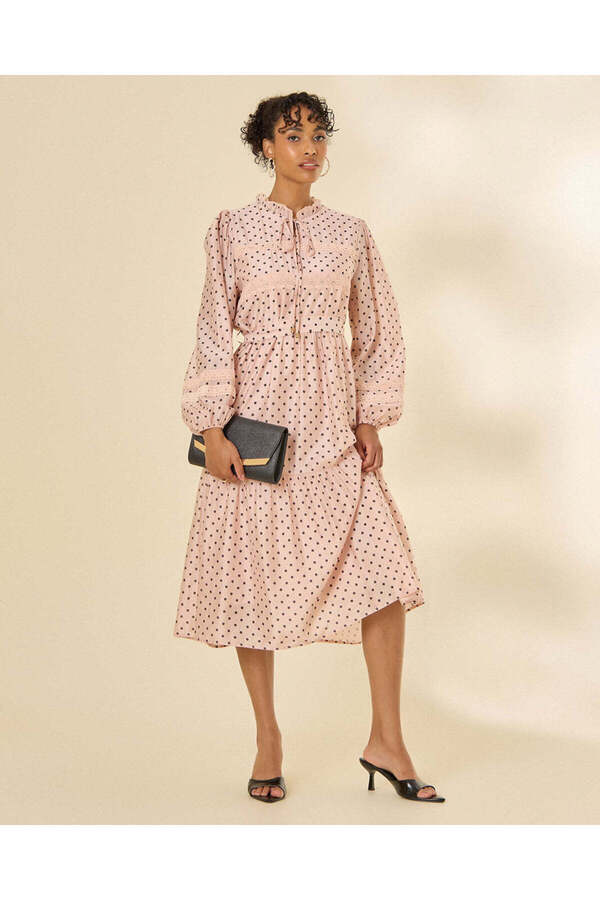 REDTAG Women Pink Printed Casual Dress