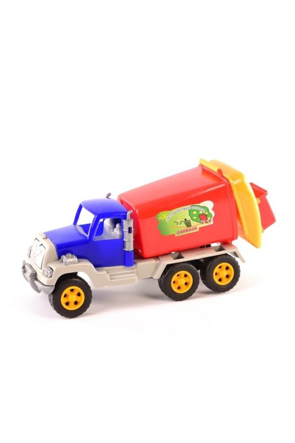 Uçar Oyuncak Unisex Çocuk Mavi Uçar Kid 145 Oyuncak Çöp Kamyonu 31 Cm