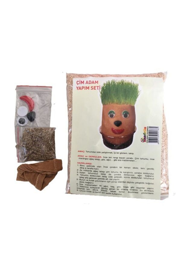 Tuğra-Grass Man Making Experiment Set 1