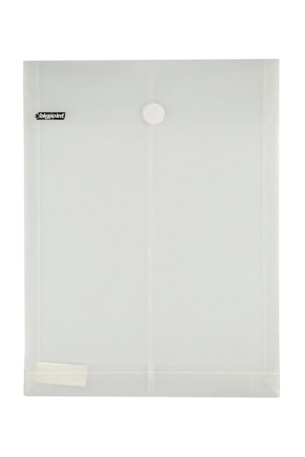 Bigpoint-Document File Velcro A4 Transparent 1