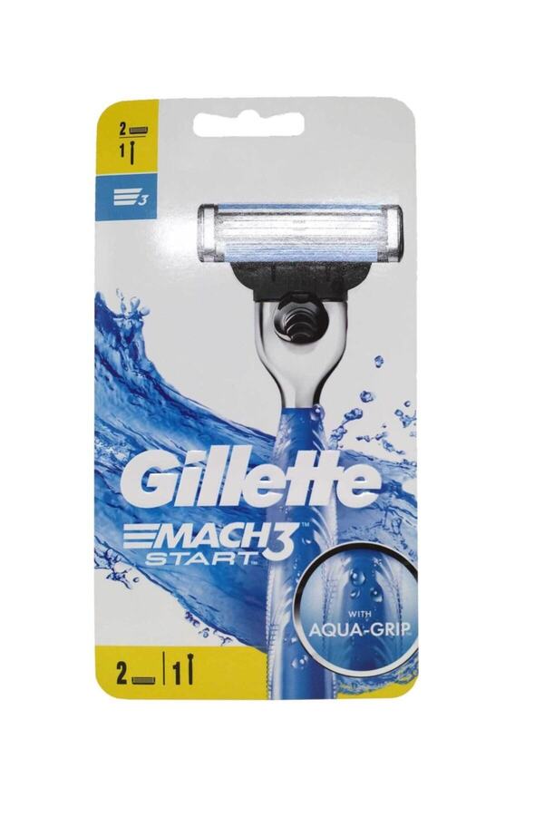 Gillette-Mach3 Start Aqua-grip 2 Up Shaver 1